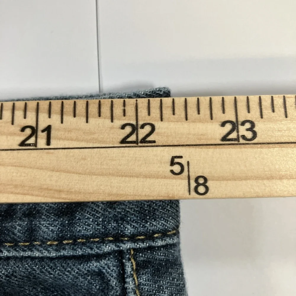 Levi's 559 Jeans Mens 46x32 Relaxed Straight Dark Wash Blue Denim Red Tab